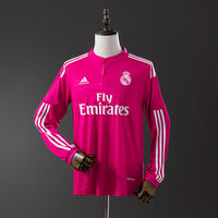 Camiseta Real Madrid Visitante Manga Larga 14/15 Adultos