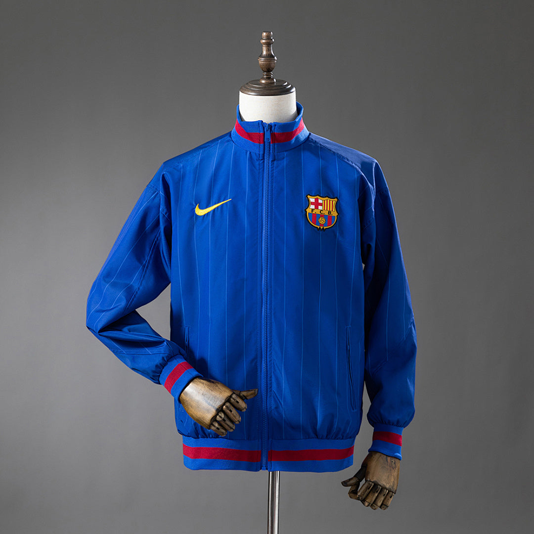 Cortavientos FC Barcelona Azul Clasic Adultos