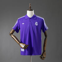 Polo Real Madrid Morado 25/26 Adultos