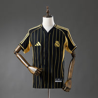 Camiseta Baseball Real Madrid Negro 25/26 Adultos