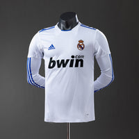Camiseta Real Madrid Local Manga Larga 10/11 Adultos [PLAYER VERSION]