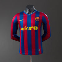 Camiseta FC Barcelona Local Manga Larga 09/10 Adultos [PLAYER VERSION]