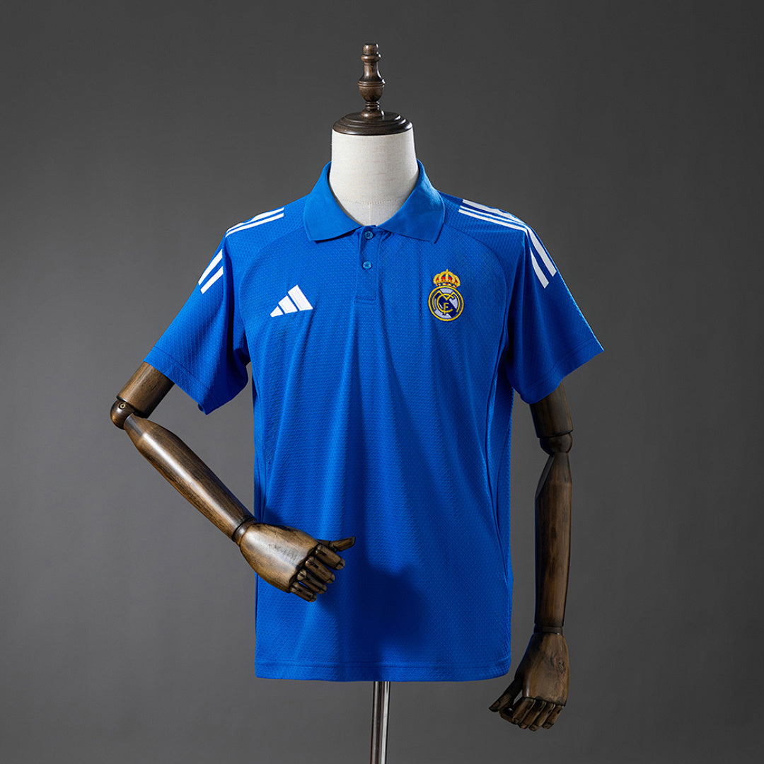 Polo Real Madrid Azul 25/26 Adultos