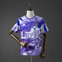 Camiseta Real Madrid Avengers Pre-Match Morado 25/26 Adultos