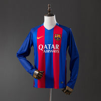 Camiseta FC Barcelona Local Manga Larga 16/17 Adultos