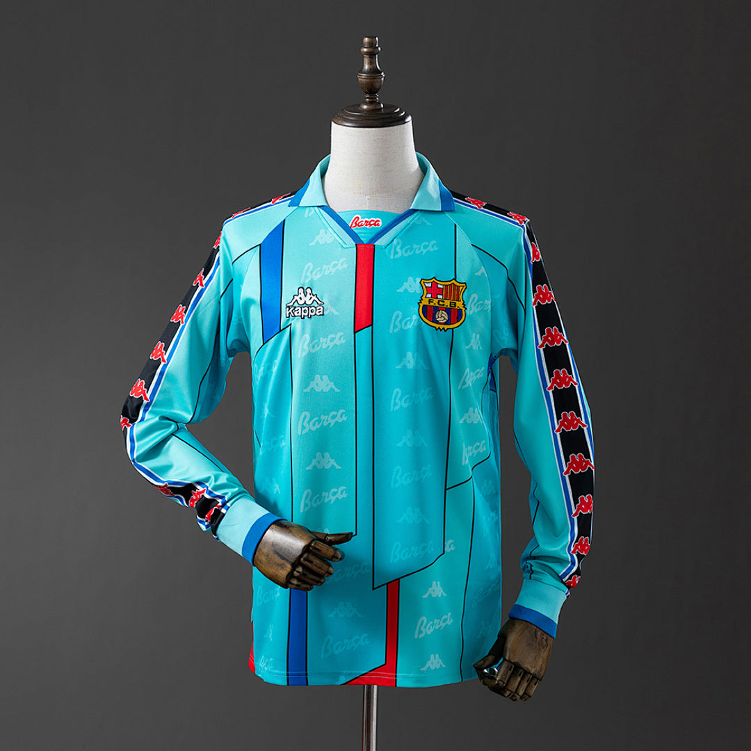 Camiseta FC Barcelona Visitante Manga Larga 95/97 Adultos