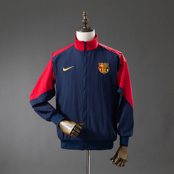 Cortavientos FC Barcelona Azul - Roja Clasic Adultos