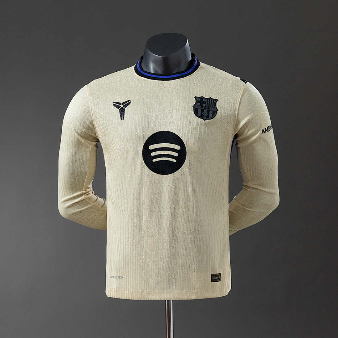 Camiseta FC Barcelona Visitante Manga Larga 25/26 Adultos [PLAYER VERSION]
