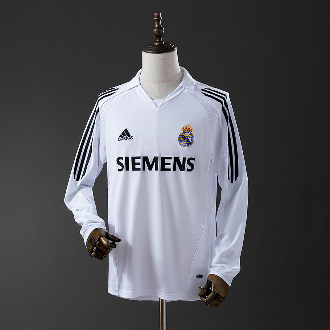 Camiseta Real Madrid Local Manga Larga 05/06 Adultos