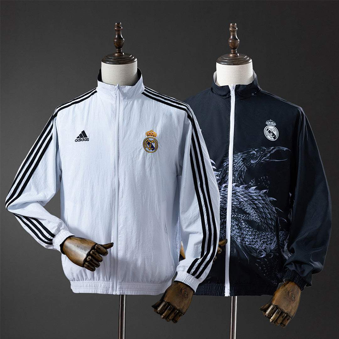 Chaqueta Trench Reversible Real Madrid 25/26 Adultos