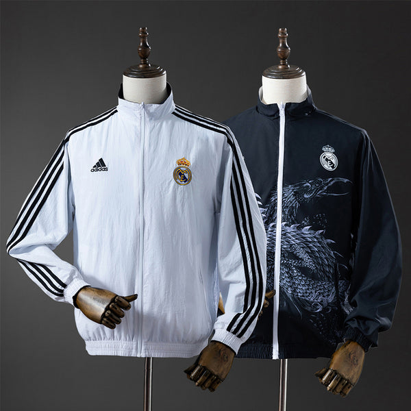 Chaqueta Trench Reversible Real Madrid 25/26 Adultos