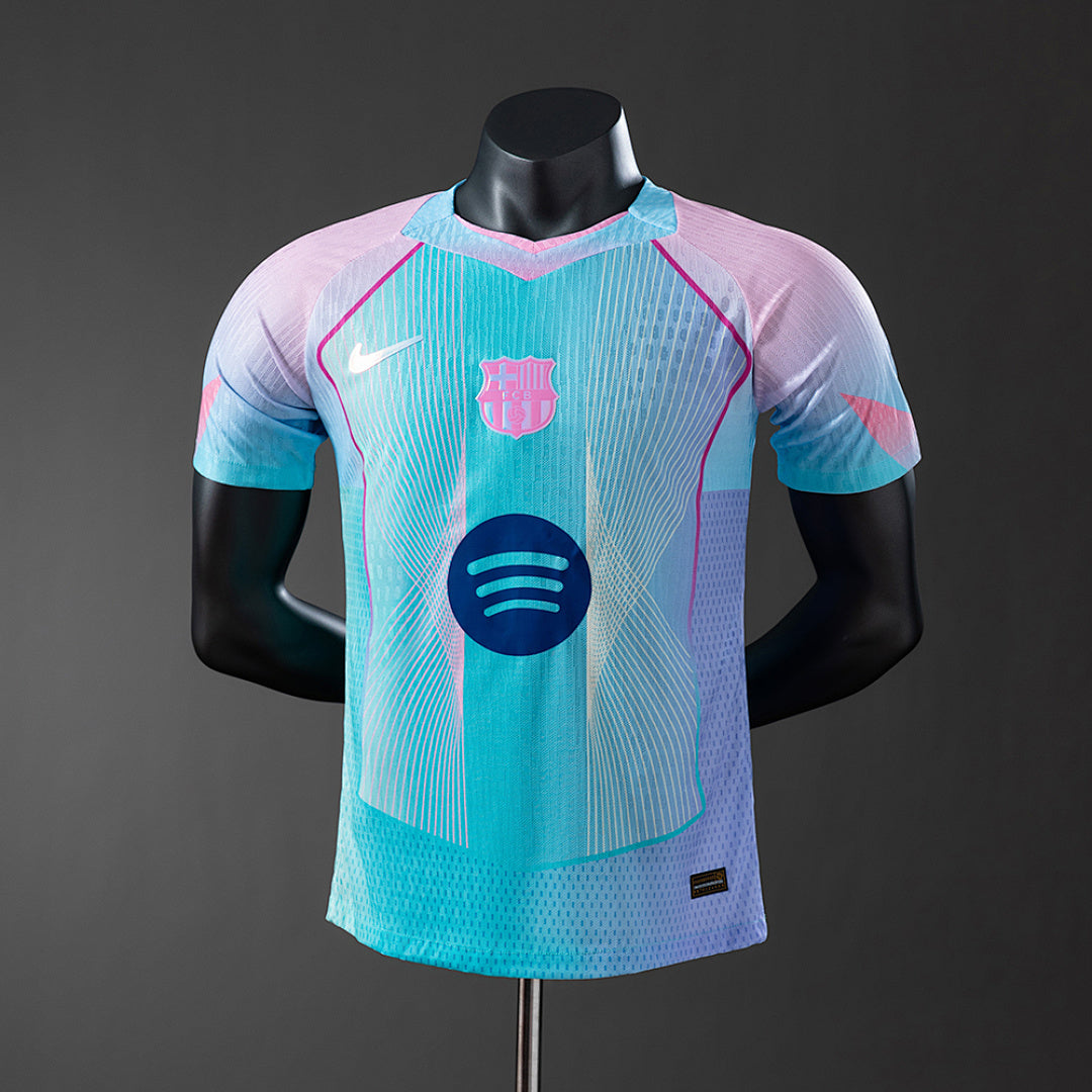 Camiseta FC Barcelona Concept Azul Adultos [PLAYER VERSION]
