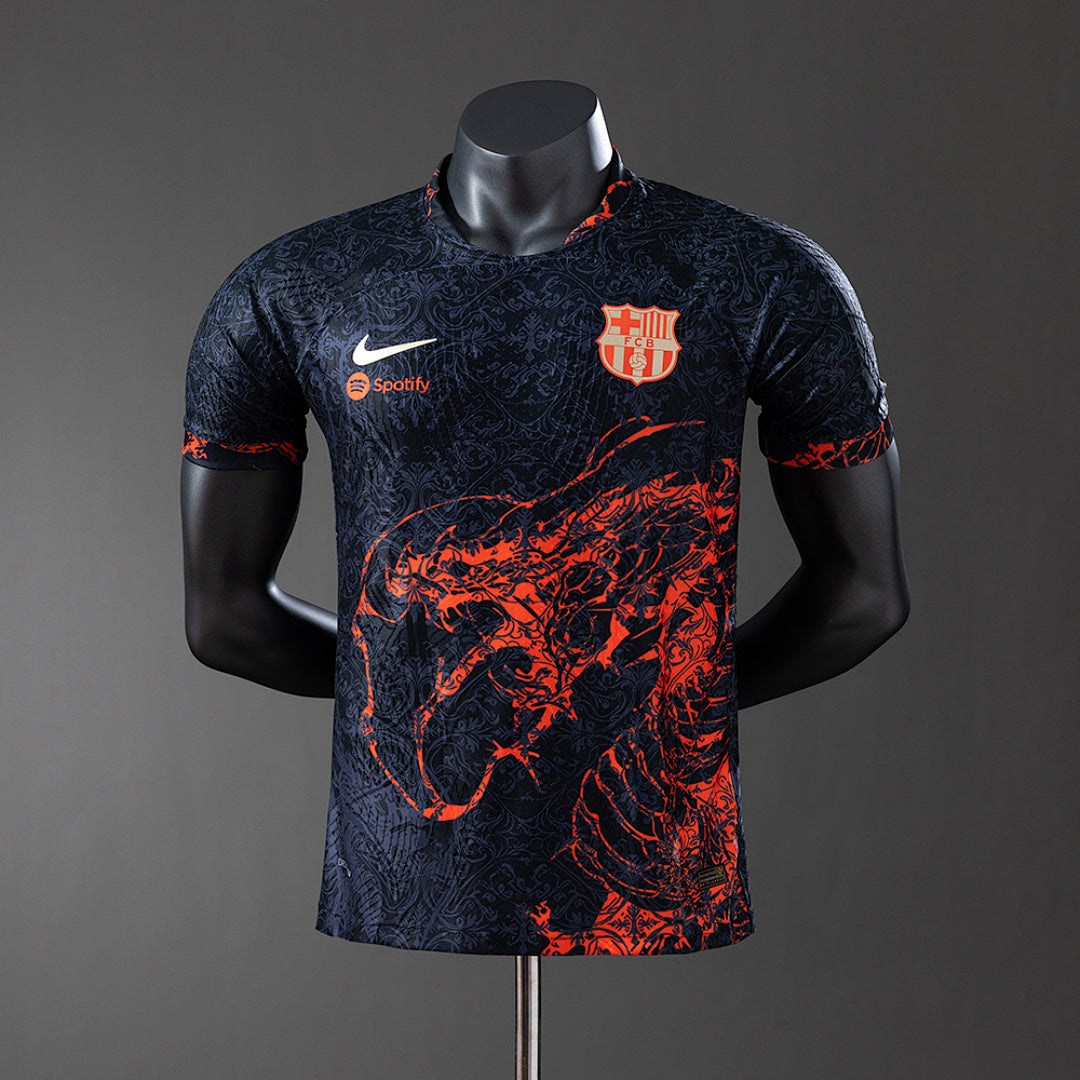 Camiseta FC Barcelona Concept Naranjo 25/26 Adultos [PLAYER VERSION]