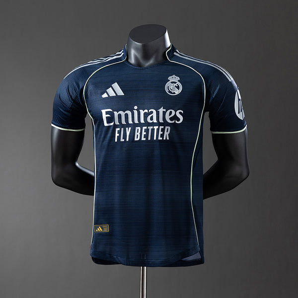 Camiseta Real Madrid Visitante 25/26 Adultos [PLAYER VERSION]