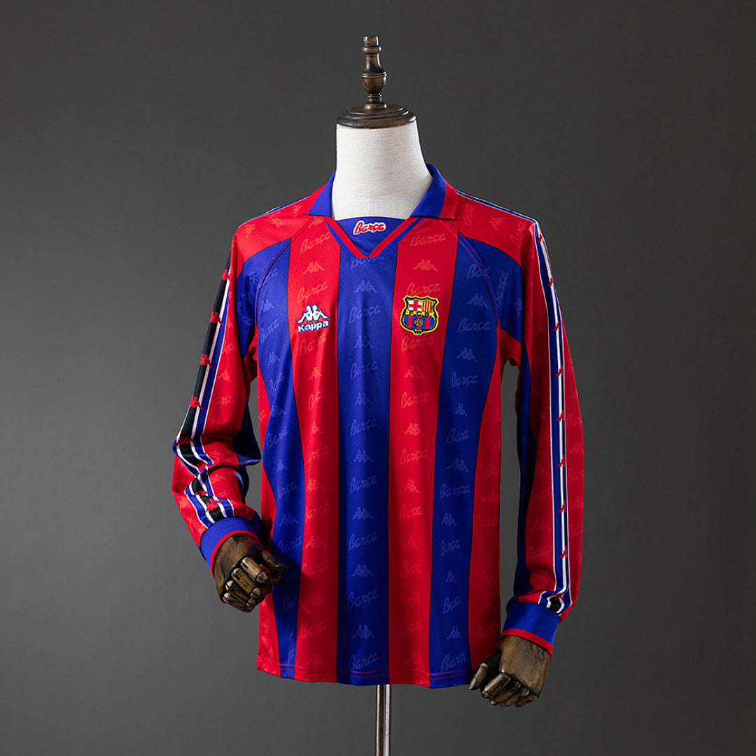 Camiseta FC Barcelona Local Manga Larga 96/97 Adultos