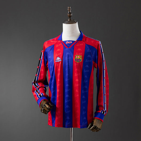 Camiseta FC Barcelona Local Manga Larga 96/97 Adultos