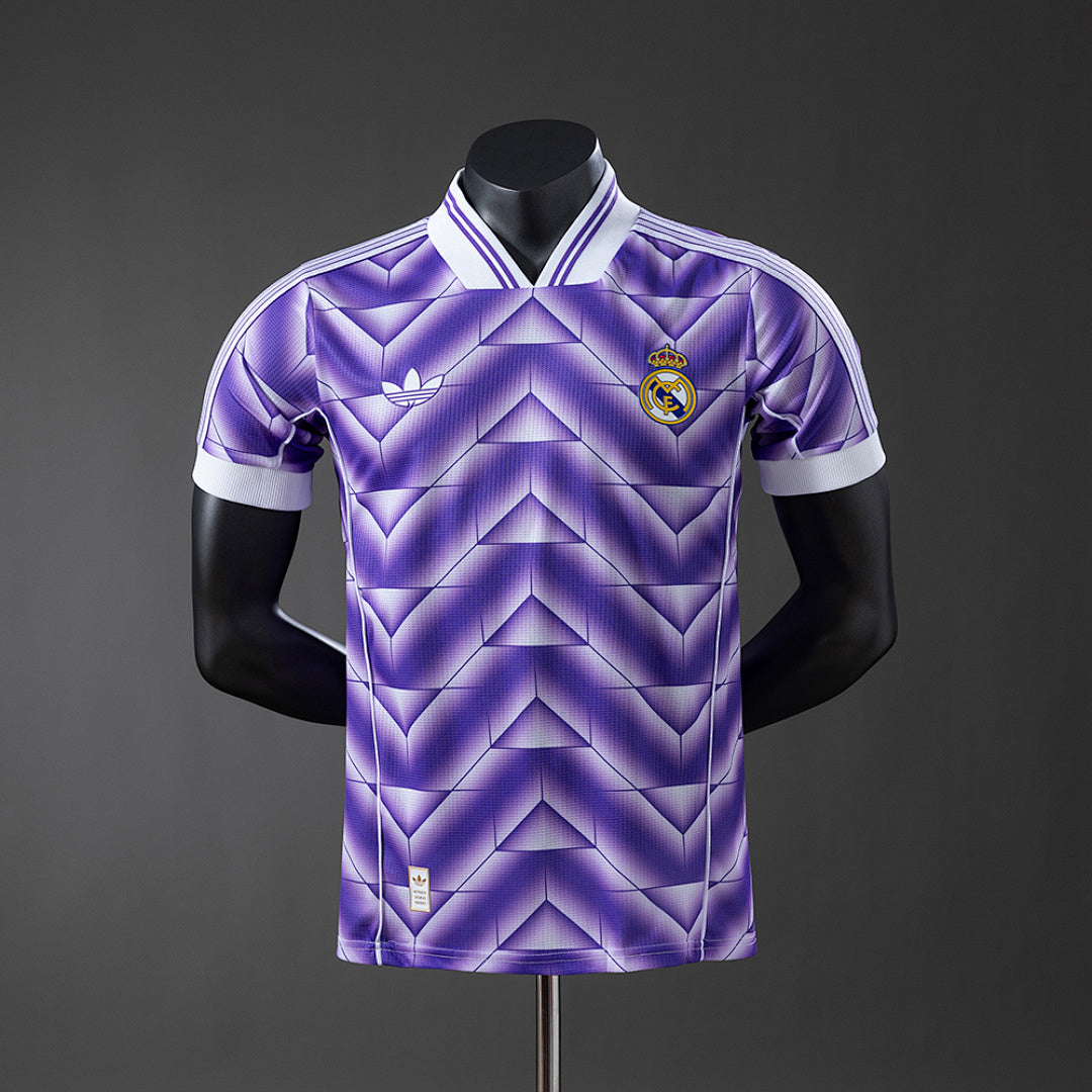 Camiseta Real Madrid Morada 25/26 Adultos [PLAYER VERSION]