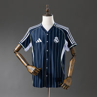 Camiseta Baseball Real Madrid Azul Marino 25/26 Adultos