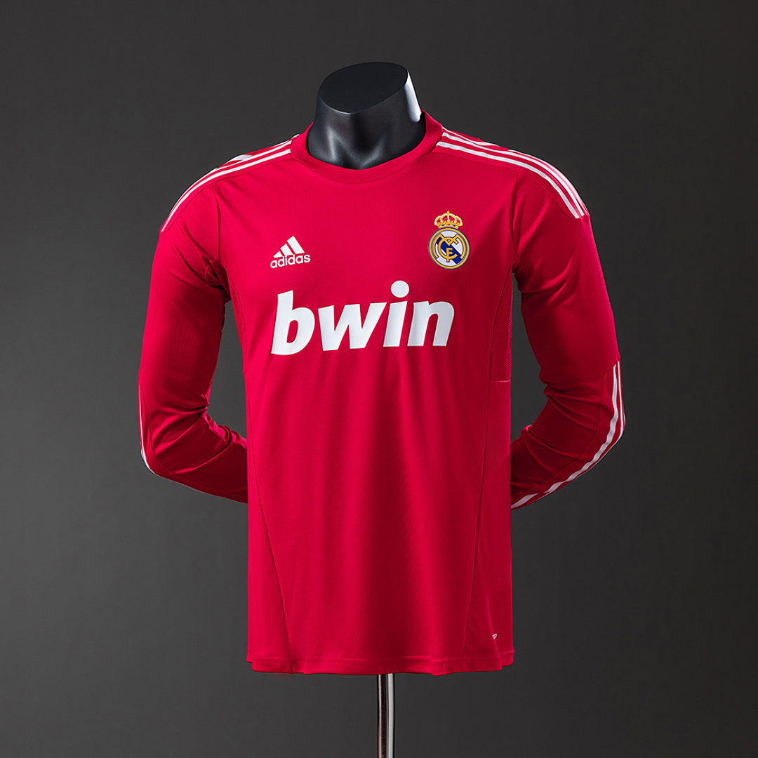 Camiseta Real Madrid Tercera Manga Larga 11/12 Adultos [PLAYER VERSION]