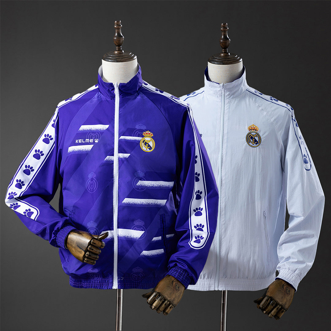 Chaqueta Trench Reversible Real Madrid 25/26 Adultos