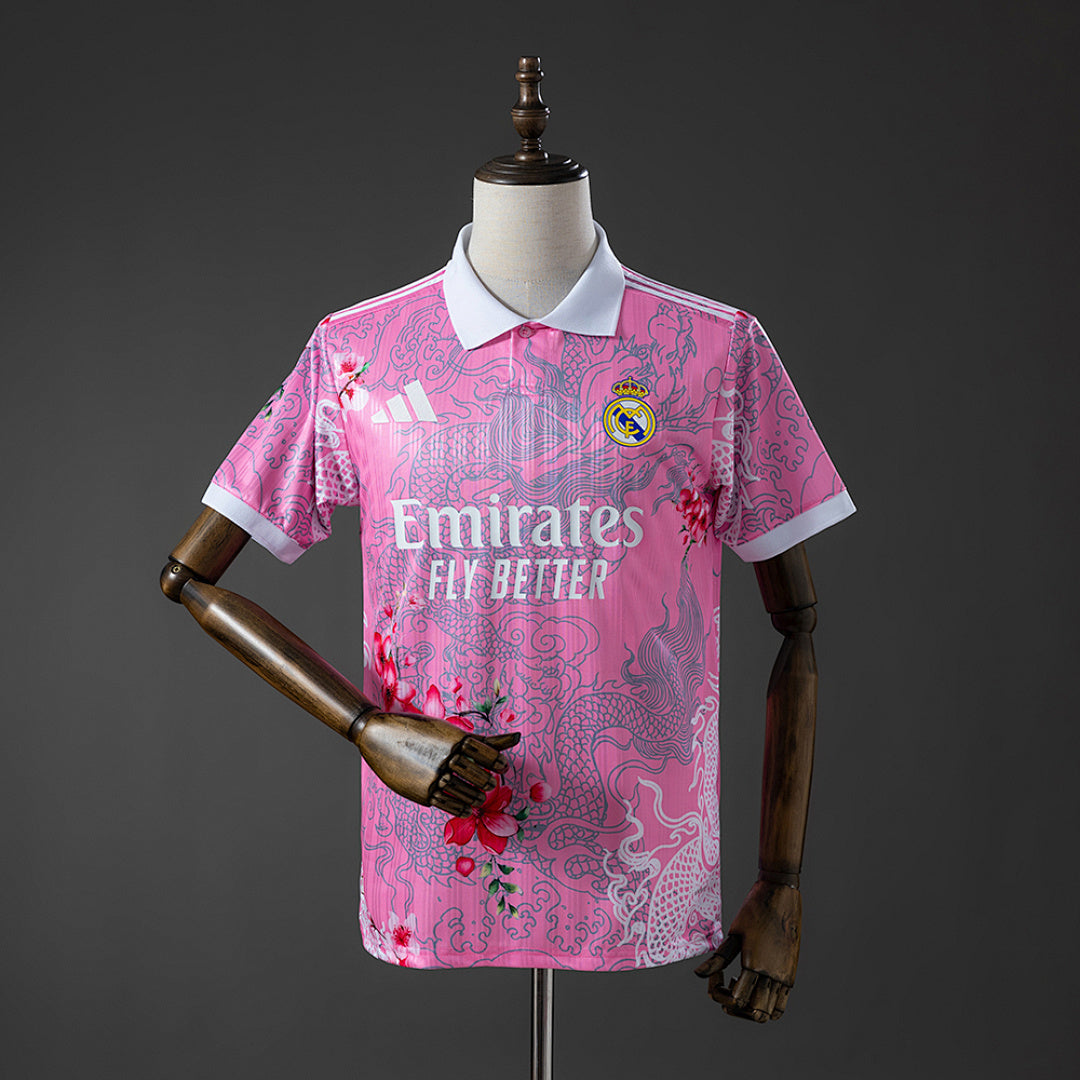 Camiseta Real Madrid Edición Especial Rosa 25/26 Adultos