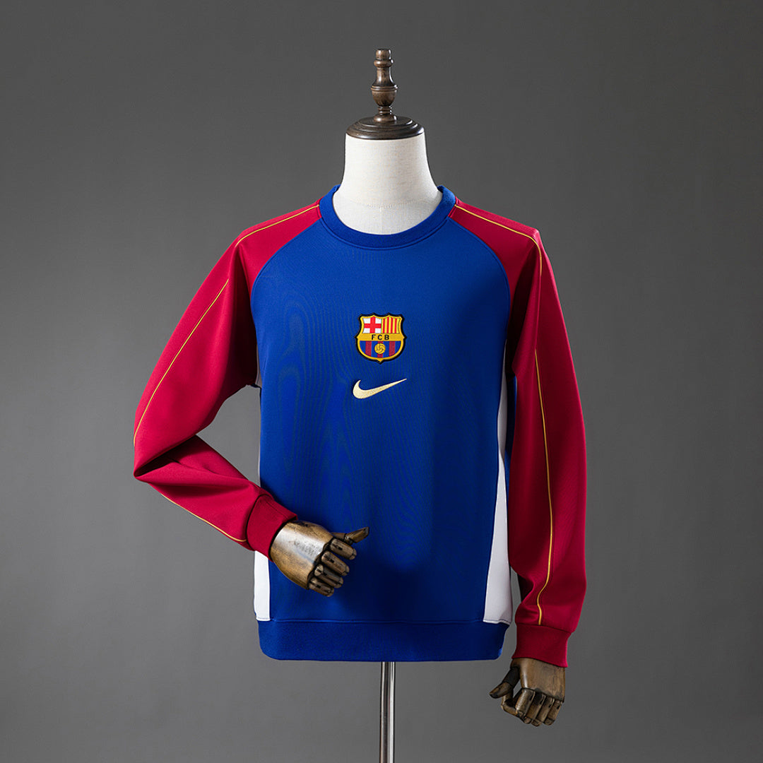 Chaqueta Entrenamiento FC Barcelona Polo Negra 25/26 Adultos
