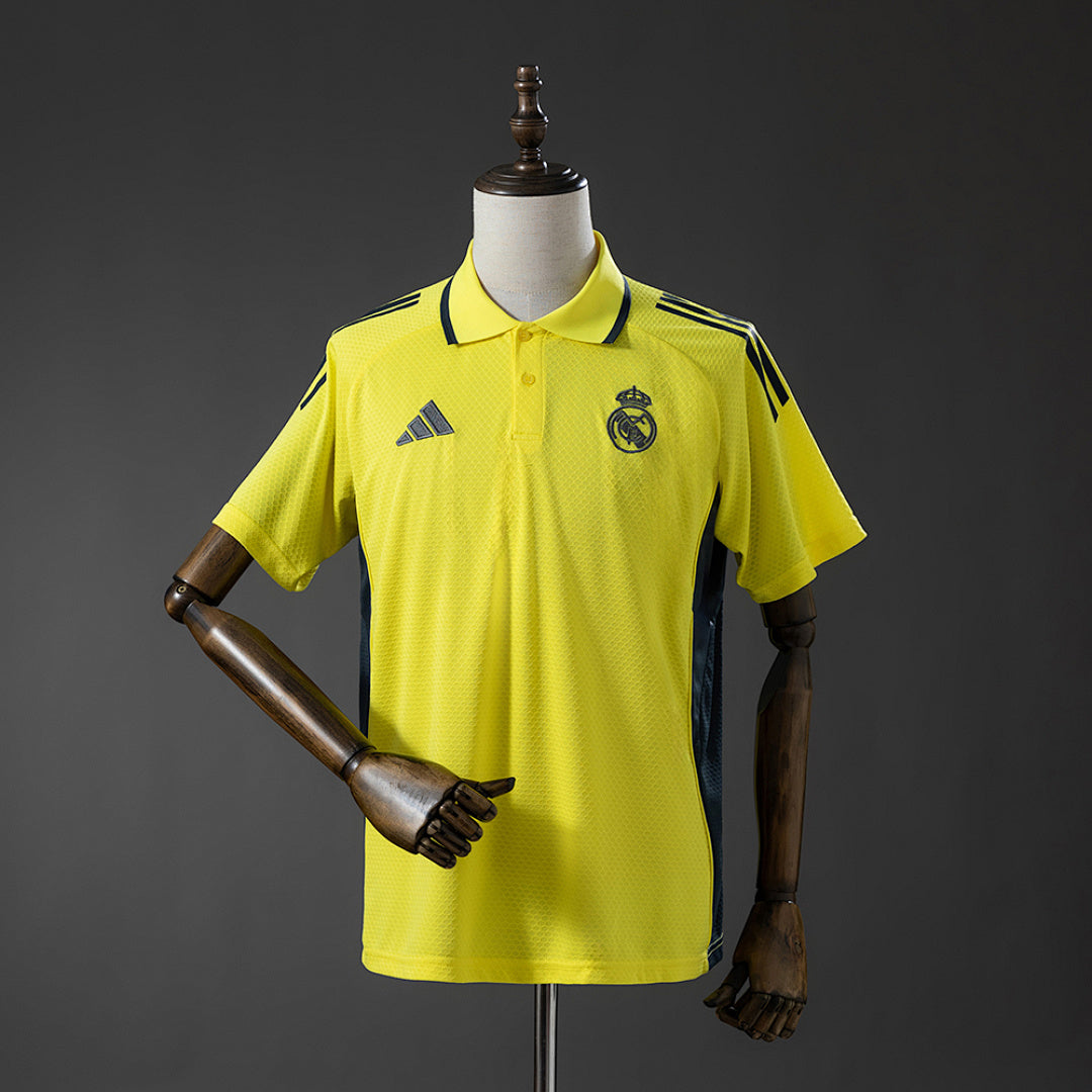 Polo Real Madrid Amarillo 25/26 Adultos