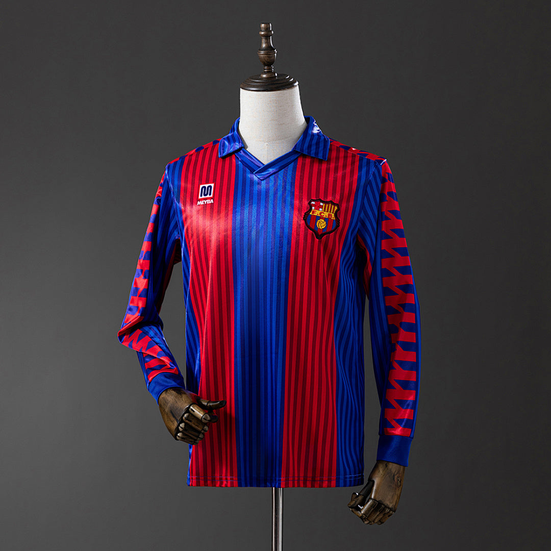 Camiseta FC Barcelona Local Manga Larga 91/92 Adultos