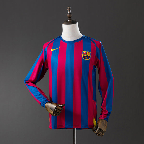 Camiseta FC Barcelona Local Manga Larga 05/06 Adultos