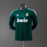 Camiseta Real Madrid Tercera Manga Larga 12/13 Adultos [PLAYER VERSION]