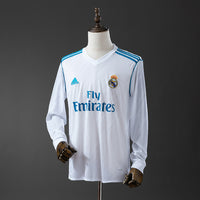 Camiseta Real Madrid Local Manga Larga 17/18 Adultos