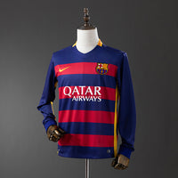 Camiseta FC Barcelona Local Manga Larga 15/16 Adultos