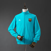 Cortavientos FC Barcelona Reversible Celeste Adultos