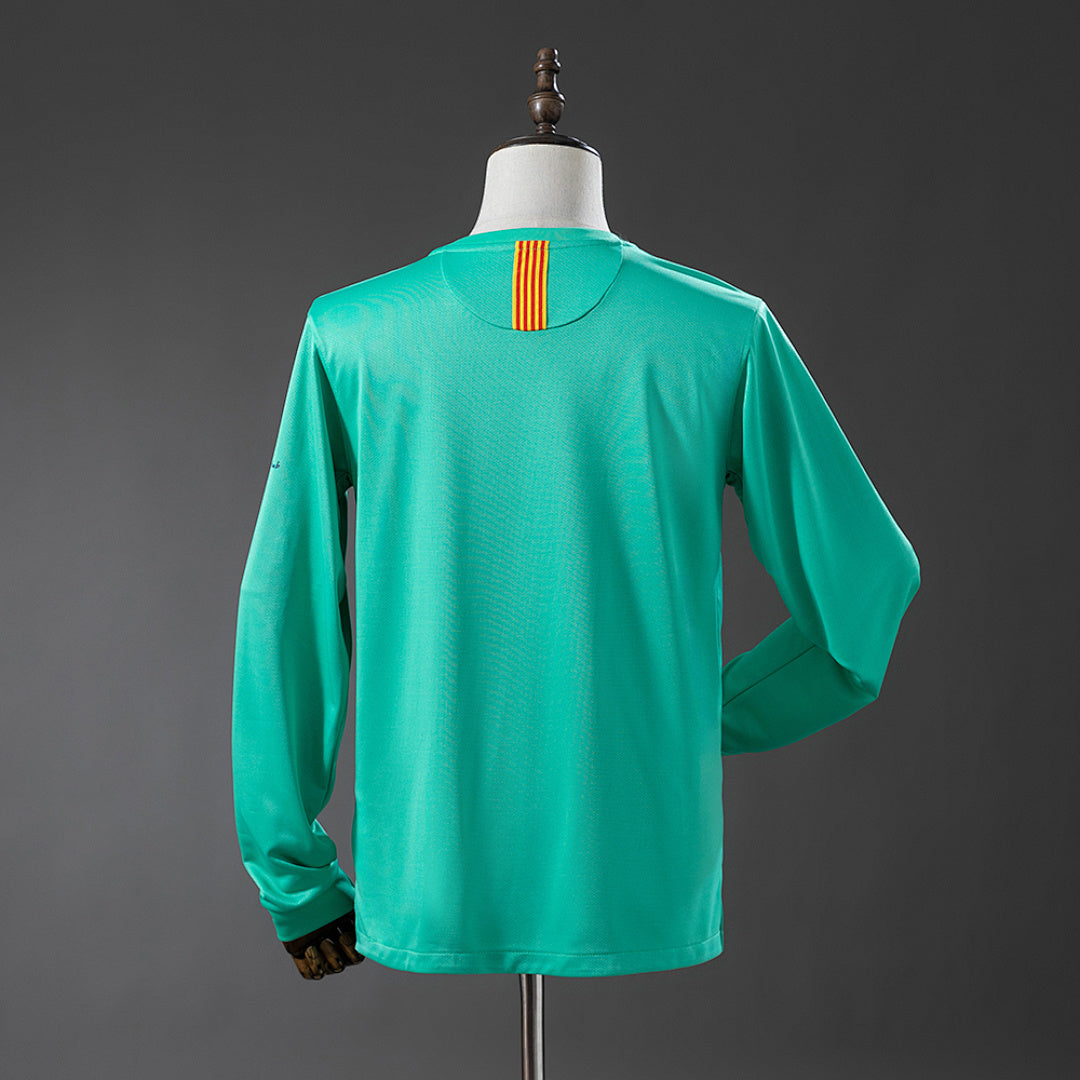 Camiseta FC Barcelona Visitante Manga Larga 10/11 Adultos
