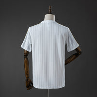 Camiseta Casual Real Madrid Terrace Icons Blanco y Dorado Adultos