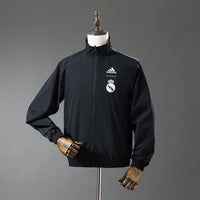 Cortavientos Reversible Real Madrid Negro - Black Dragon Adultos