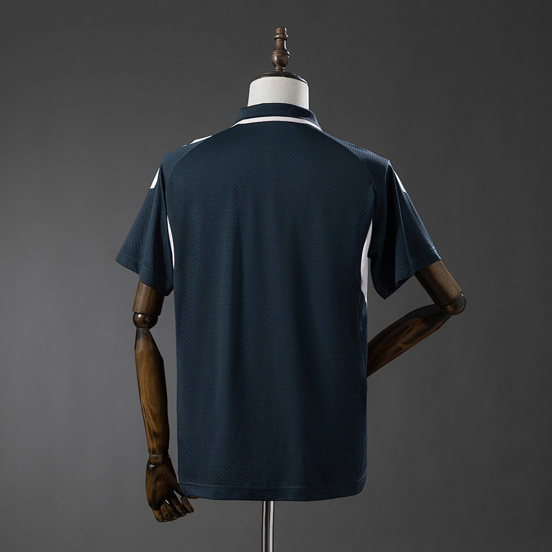 Polo Real Madrid Negro y Rosa 25/26 Adultos