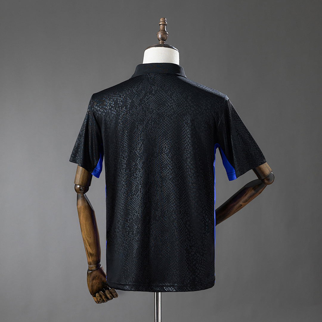 Camiseta FC Barcelona Polo Negra 25/26 Adultos