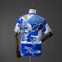 Camiseta Real Madrid Avengers Pre-Match Azul 25/26 Adultos