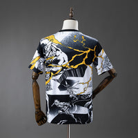 Camiseta Real Madrid Avengers Pre-Match Negro y Blanco 25/26 Adultos