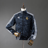 Cortavientos Reversible Real Madrid Negro - Black Dragon Adultos