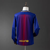 Camiseta FC Barcelona Local Manga Larga 17/18 Adultos