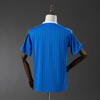 Camiseta Real Madrid Estilo Retro Azul 25/26 Adultos