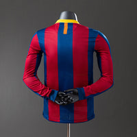 Camiseta FC Barcelona Local Manga Larga 10/11 Adultos [PLAYER VERSION]