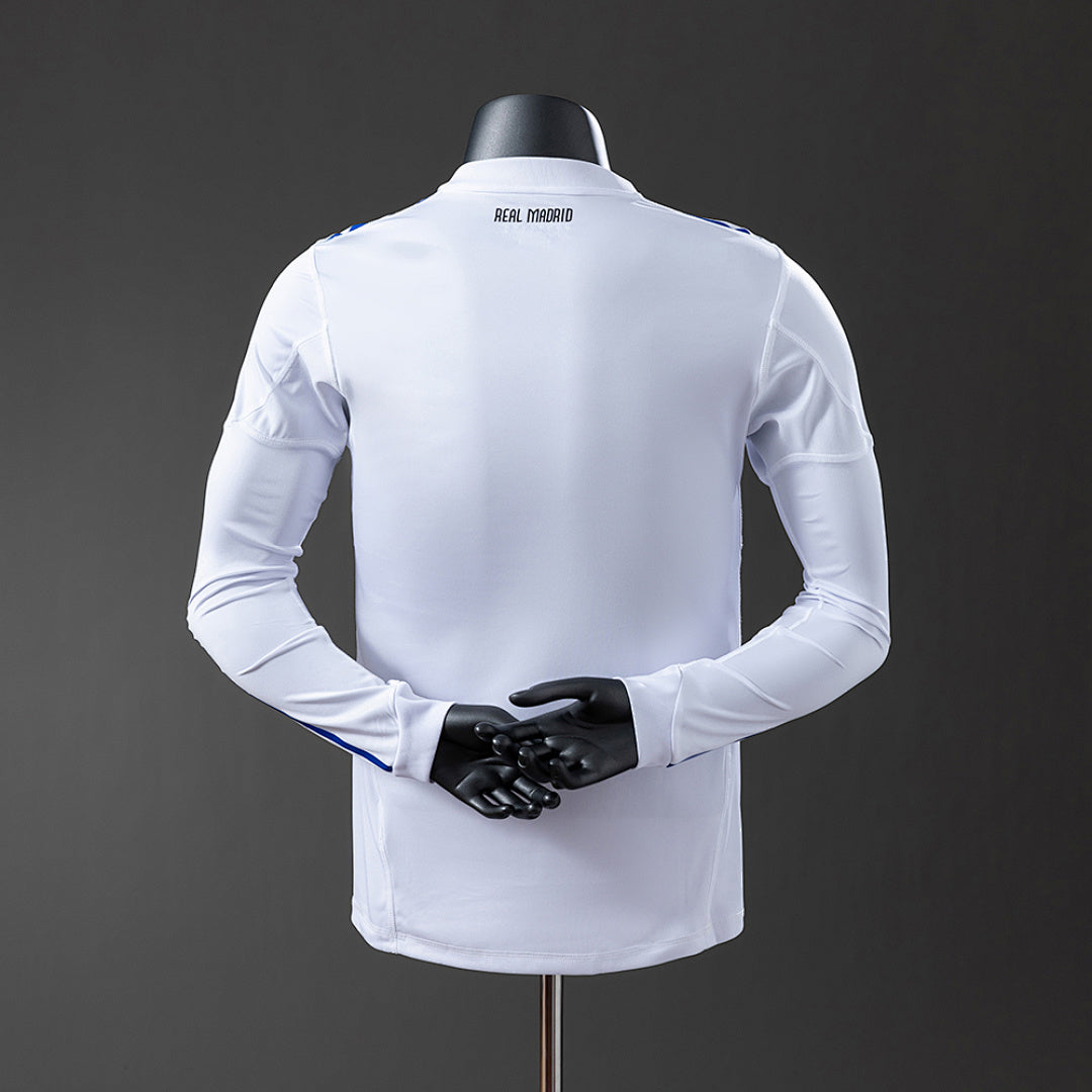 Camiseta Real Madrid Local Manga Larga 10/11 Adultos [PLAYER VERSION]