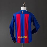 Camiseta FC Barcelona Local Manga Larga 16/17 Adultos