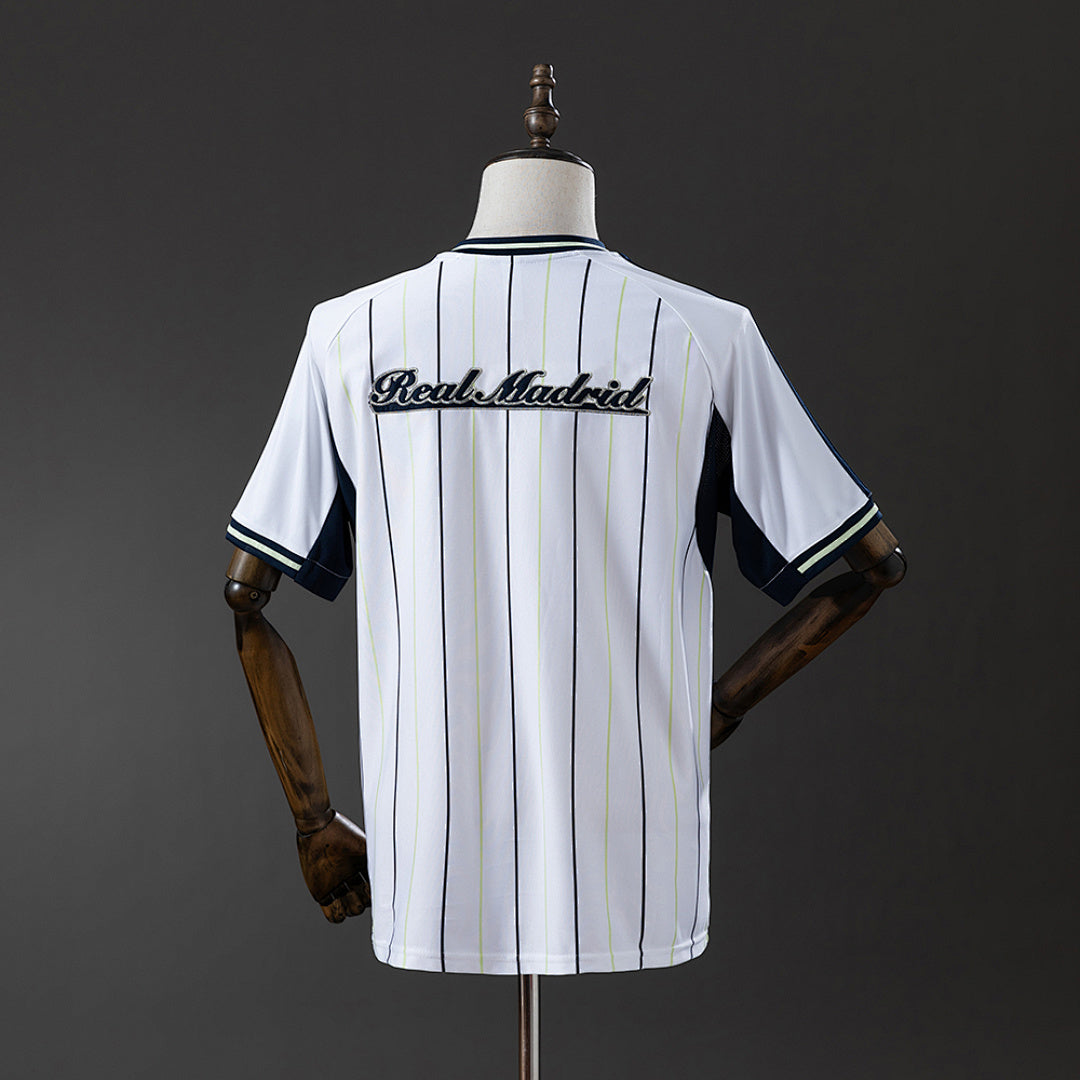 Camiseta Baseball Real Madrid Blanco 25/26 Adultos