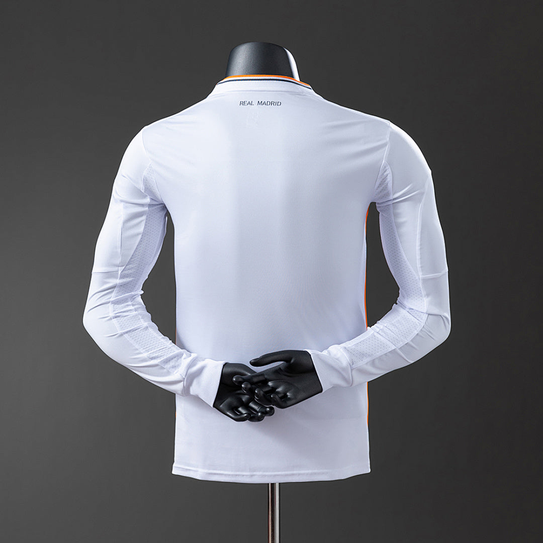 Camiseta Real Madrid Local Manga Larga 13/14 Adultos [PLAYER VERSION]