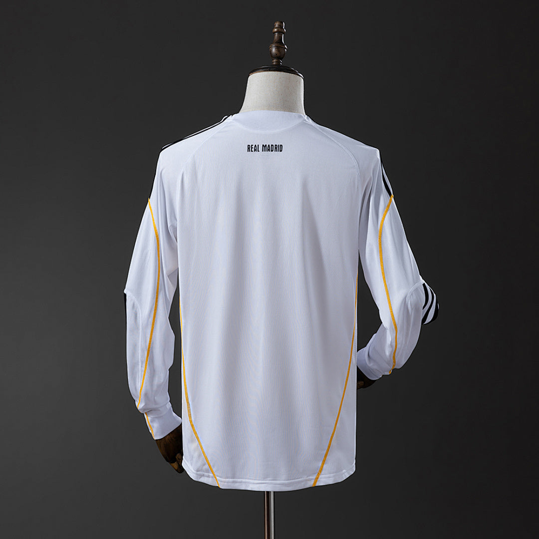 Camiseta Real Madrid Local Manga Larga 09/10 Adultos