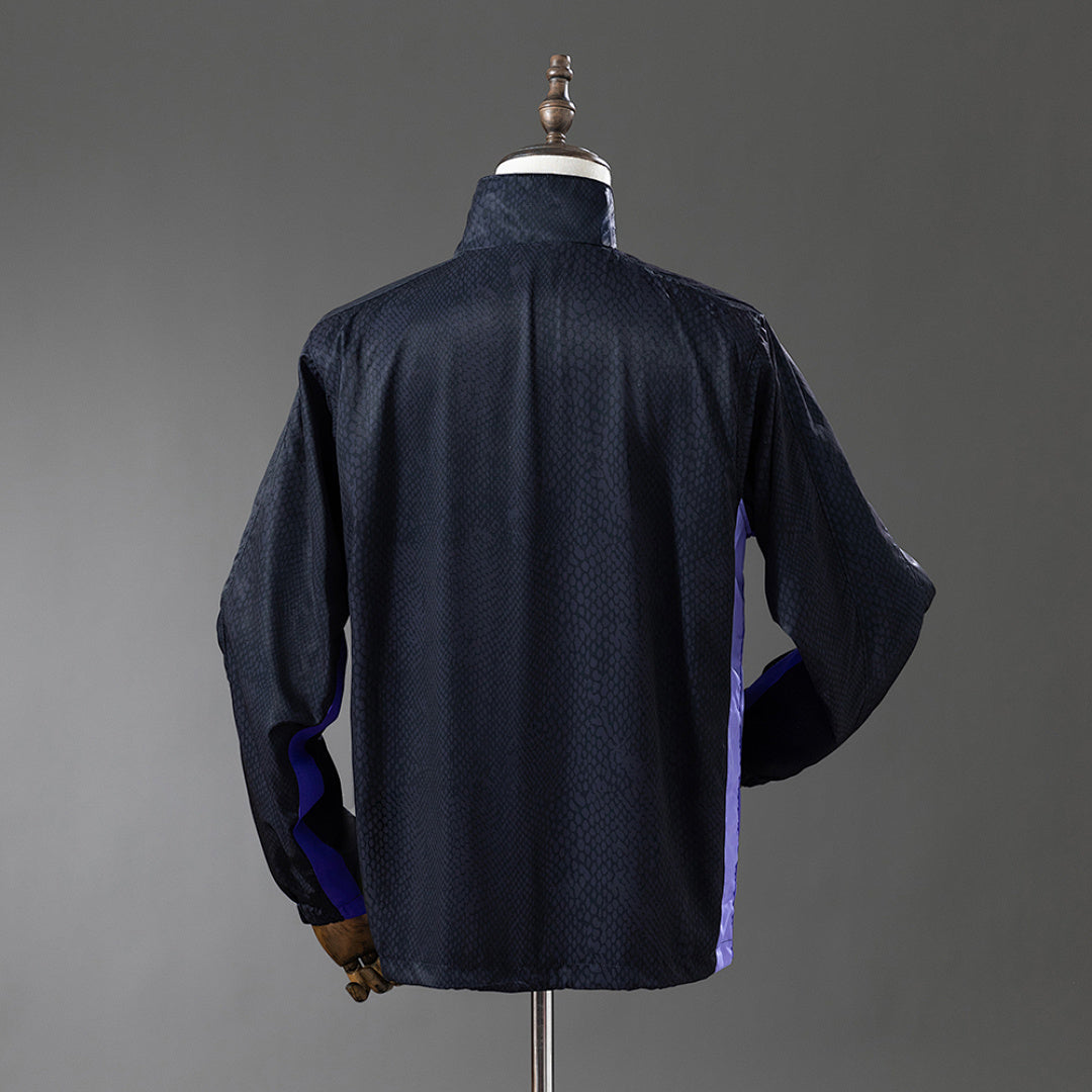 Cortavientos FC Barcelona Azul Oscuro Adultos